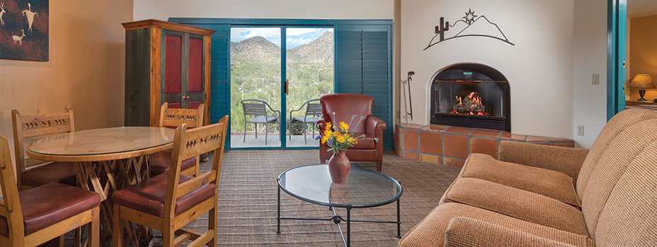 Starr Pass Golf Suites Guest Bedroom in Tucson, Arizona